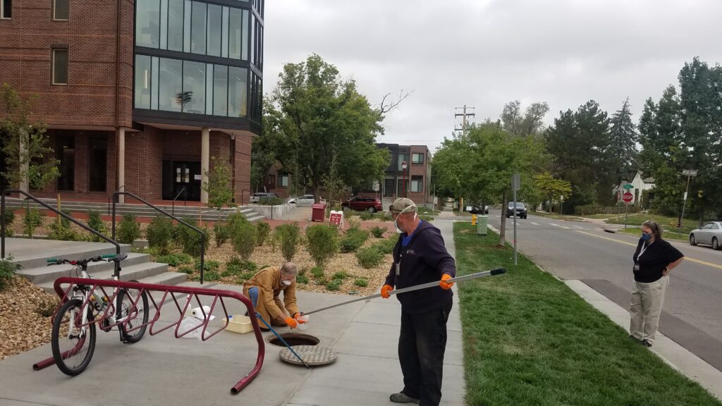 A system developed at the University of Denver has helped Colorado lead the nation in  testing wastewater as a way to measure the prevalence of disease. Courtesy University of Denver.